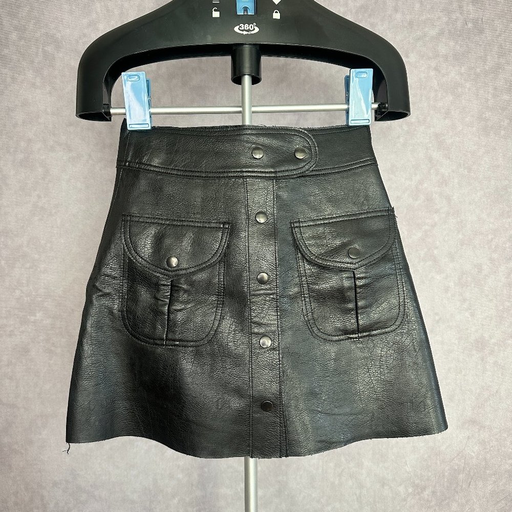 Leather ZARA skirt